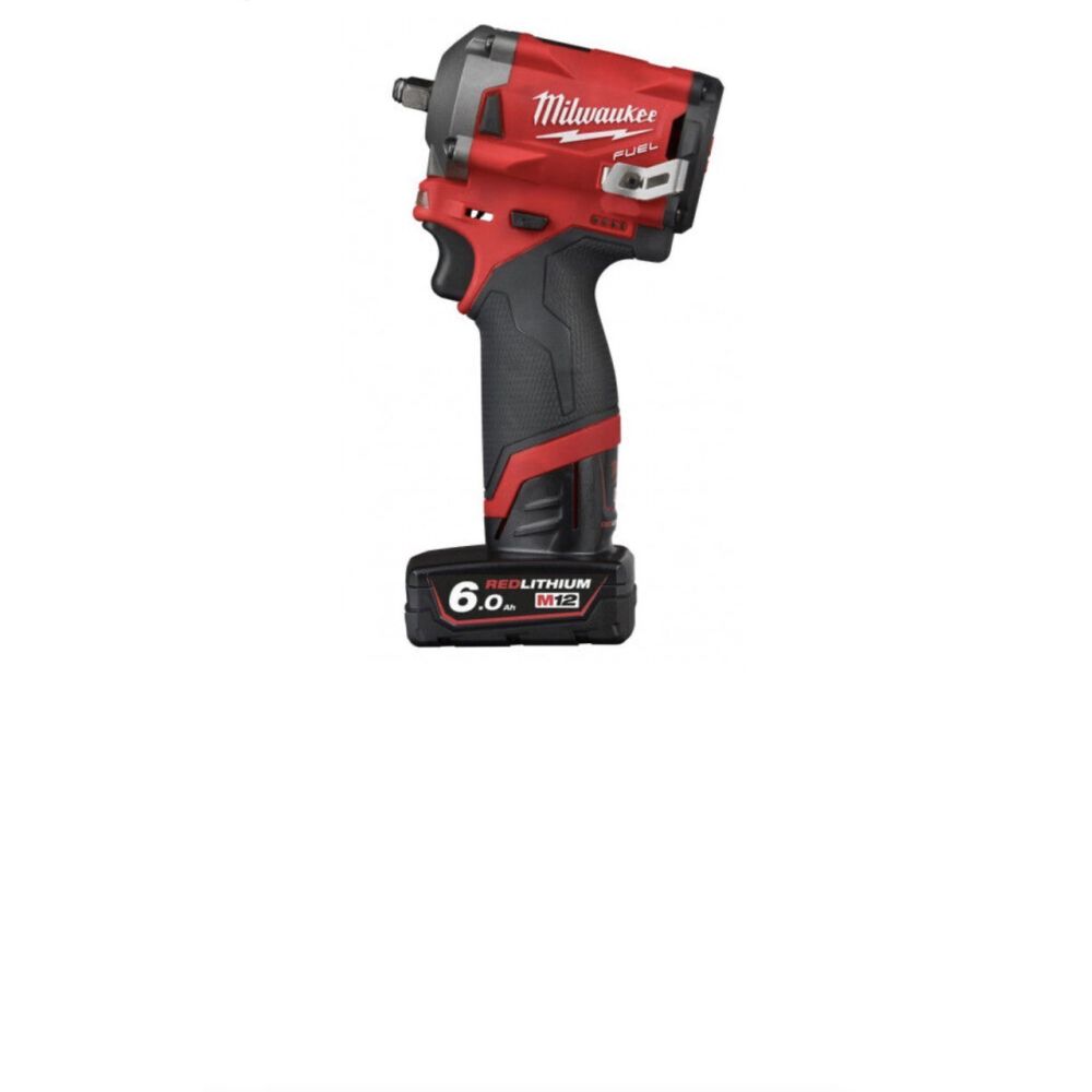 Аккумуляторный импульсный гайковерт Milwaukee, 3/8" M12 FIW38-622X, с 2 АКБ 6 Ач и 2 Ач и ЗУ, в кейсе, 4933464614