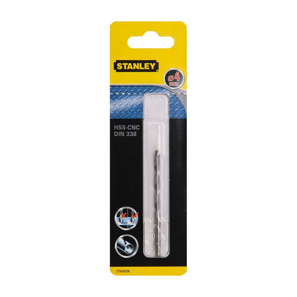 Сверло по металлу STANLEY STA50706, HSS-G CROWN 4x75x43 мм