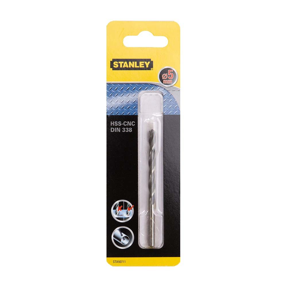 Сверло по металлу STANLEY STA50711, HSS-G CROWN 5x86x52 мм