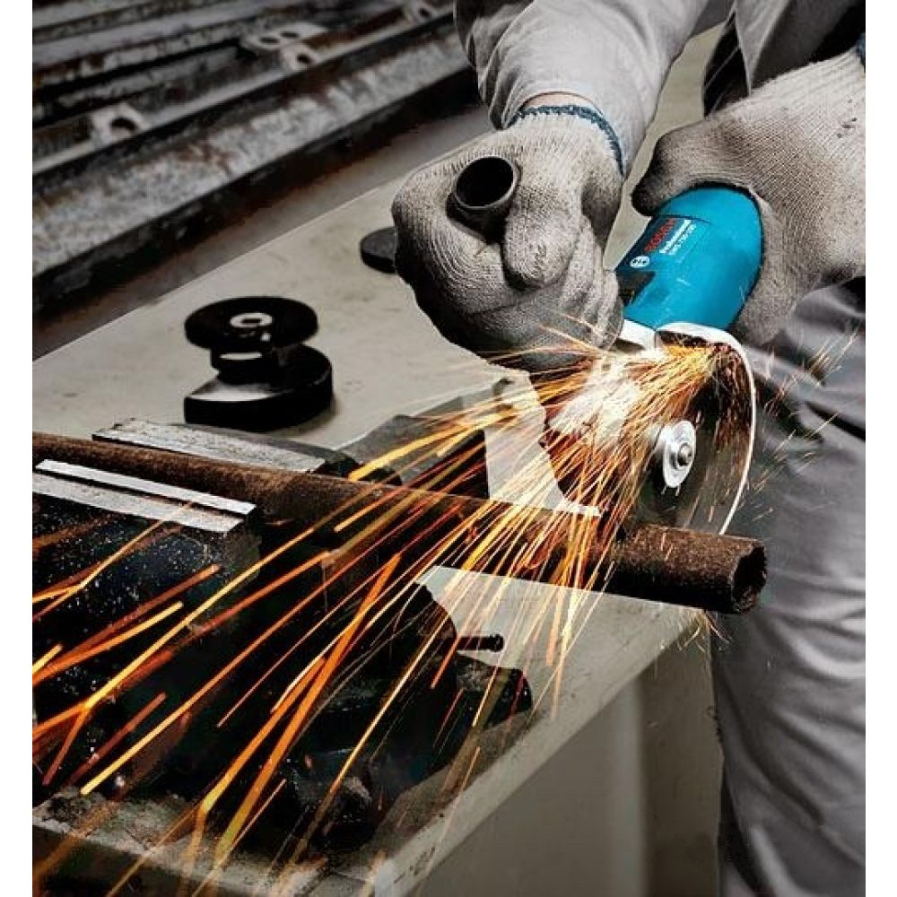 Угловая шлифмашина Bosch GWS 750-125 S, 125 мм, 750 Вт, 11000 об/мин, 0601394121