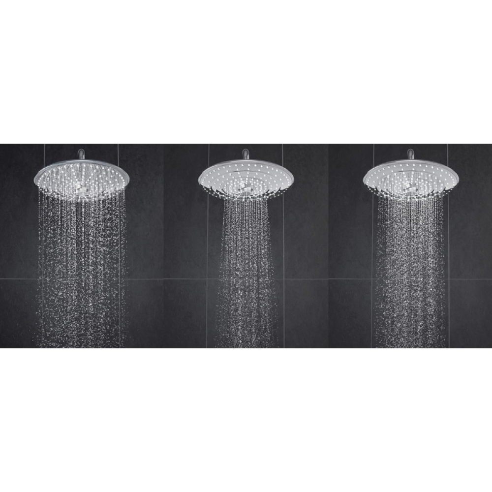 Верхний душ GROHE Euphoria SmartControl 260 , 12,5 л/мин, 3 режима, 142 мм, хром (26460000)