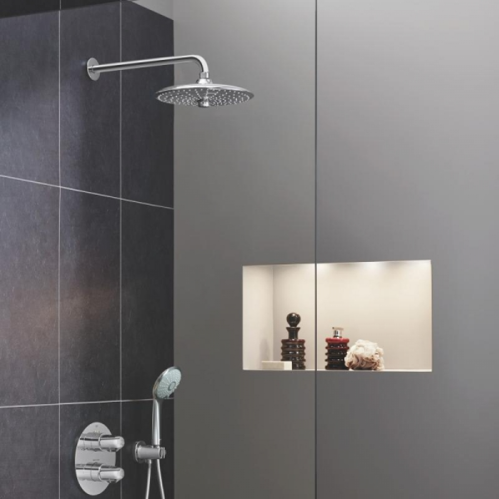 Верхний душ GROHE Euphoria SmartControl 260 , 12,5 л/мин, 3 режима, 142 мм, хром (26460000)