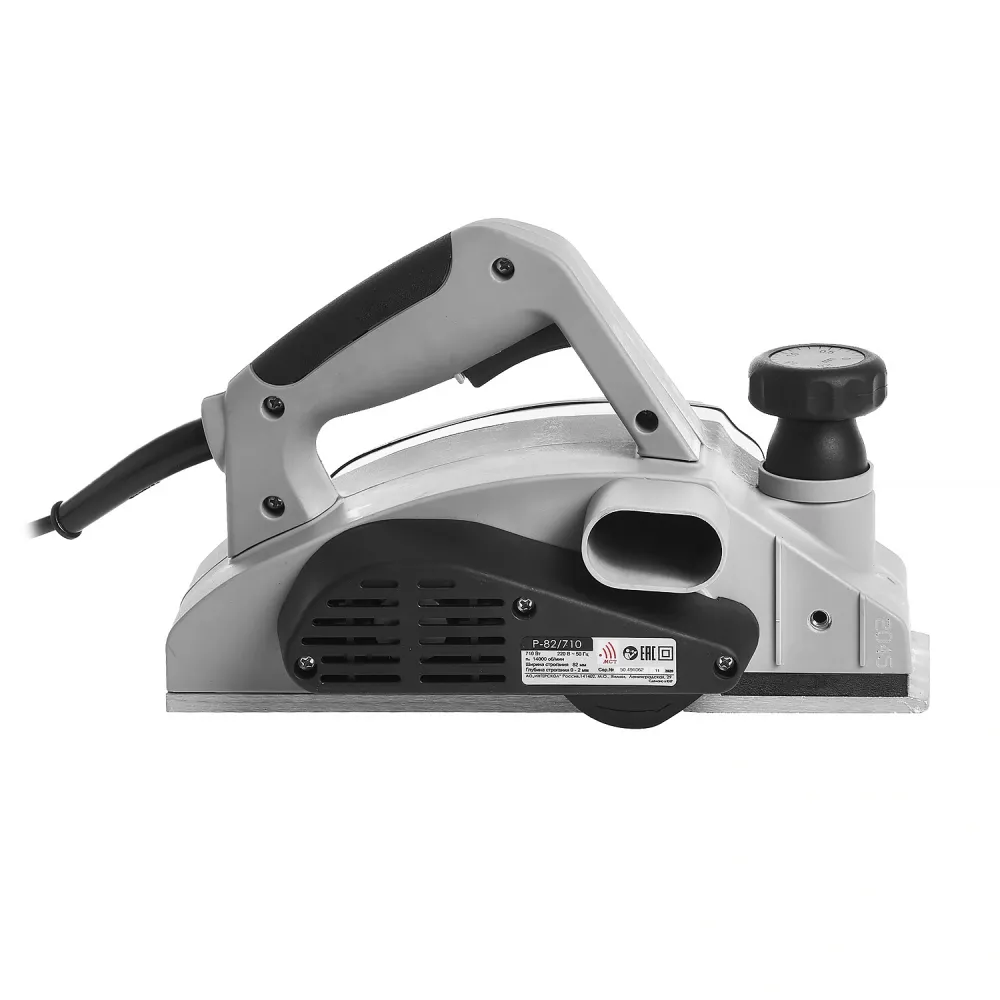 Электрорубанок ИНТЕРСКОЛ Р-82/710, 710 Вт, 14000 об/мин, 82 мм (50.1.0.12)