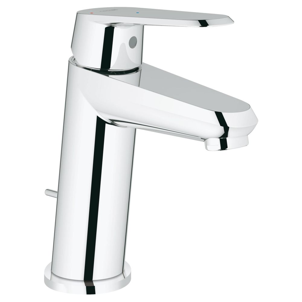 Смеситель для раковины GROHE Eurodisc Cosmopolitan с донным клапаном, S-size, хром (2338920E)