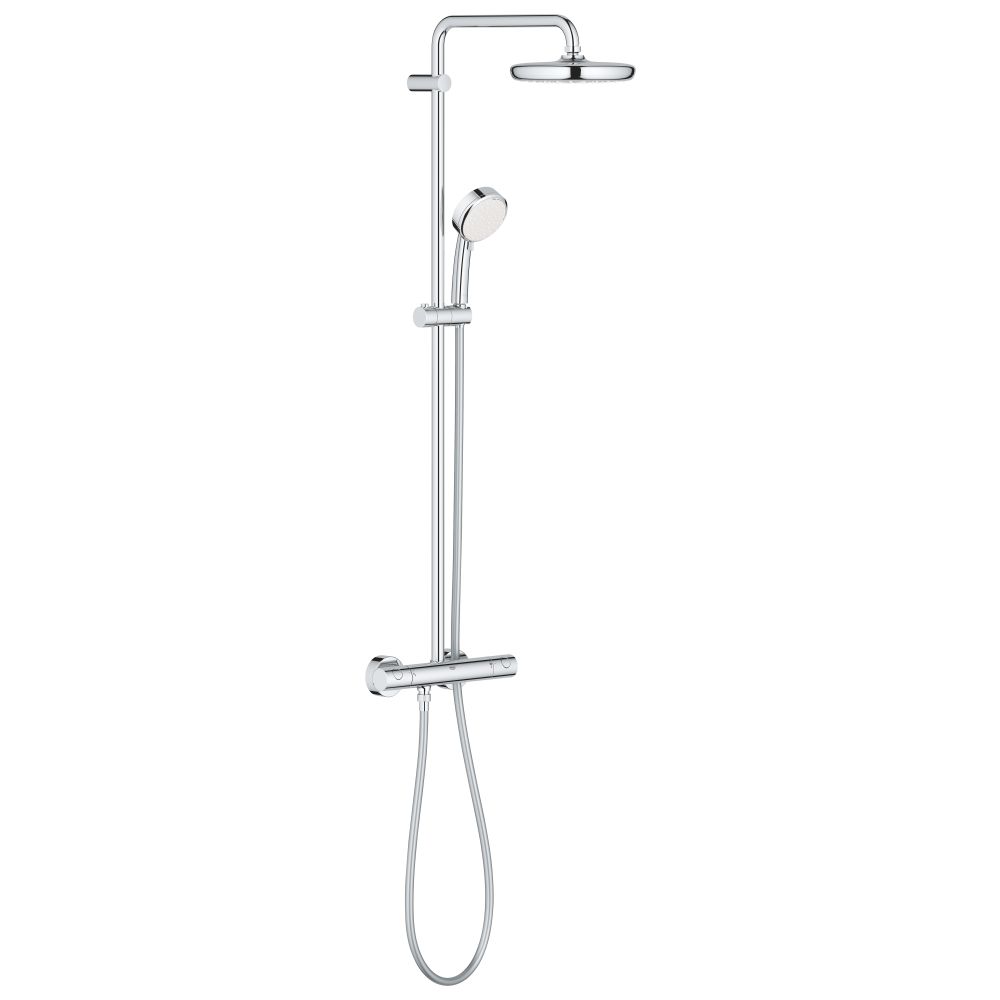 Душевая система GROHE Tempesta Cosmopolitan System 210 с термостатом для душа, хром (27922001)
