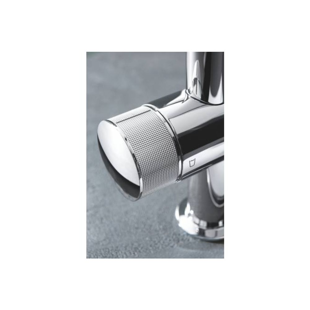 Кран для кухонной мойки GROHE Blue Pure Mono с функцией фильтрации, с фильтром в комплекте, хром (30388000)