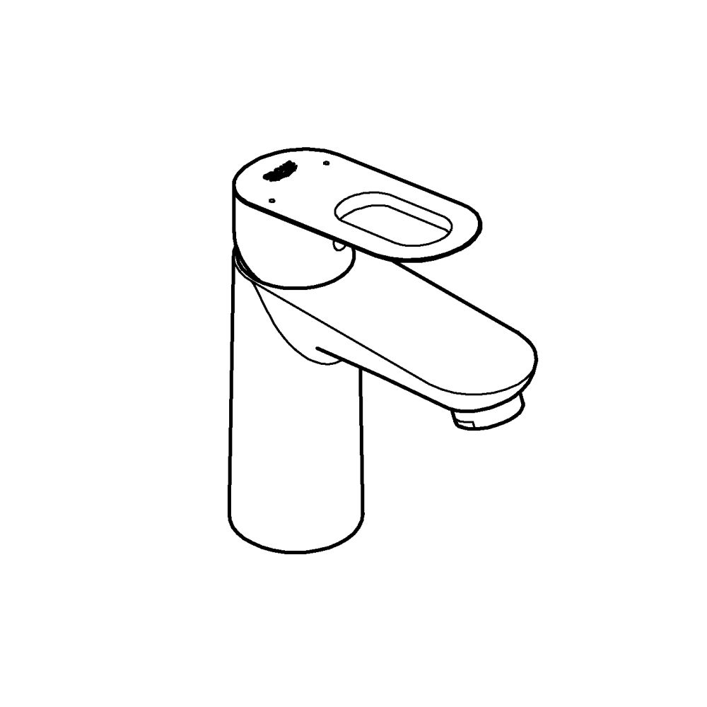 Смеситель для раковины GROHE BauLoop, хром (32854000)