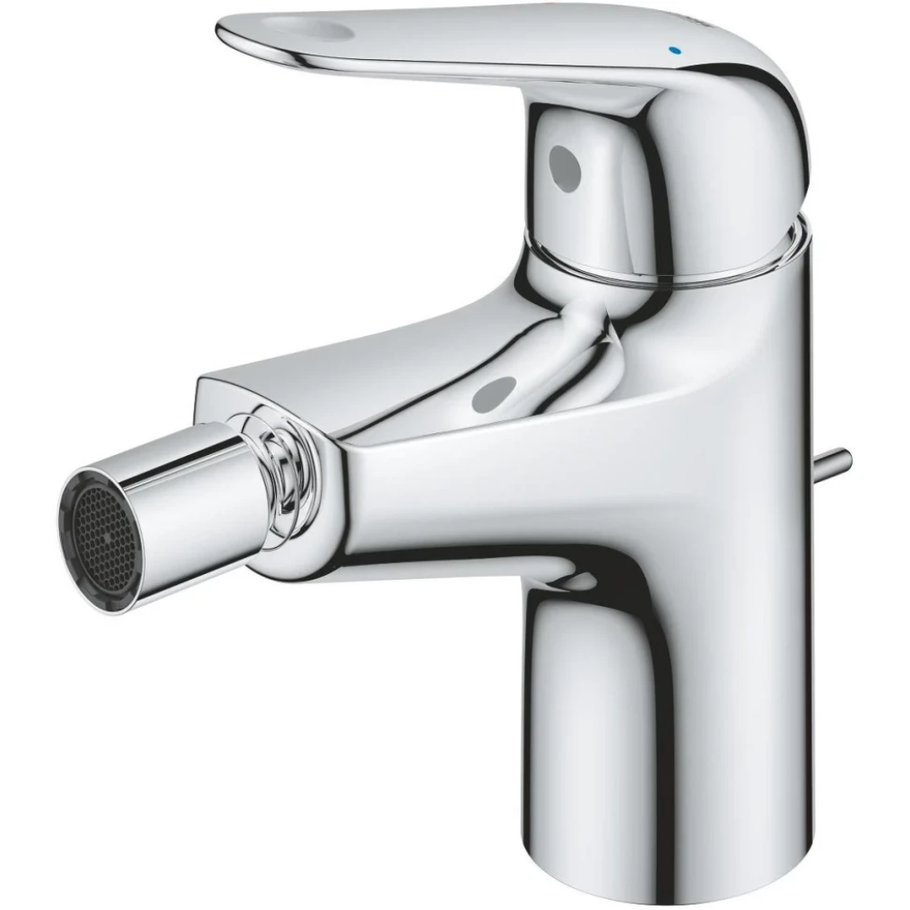 Смеситель для биде GROHE Euroeco с донным клапаном, хром (23263001)