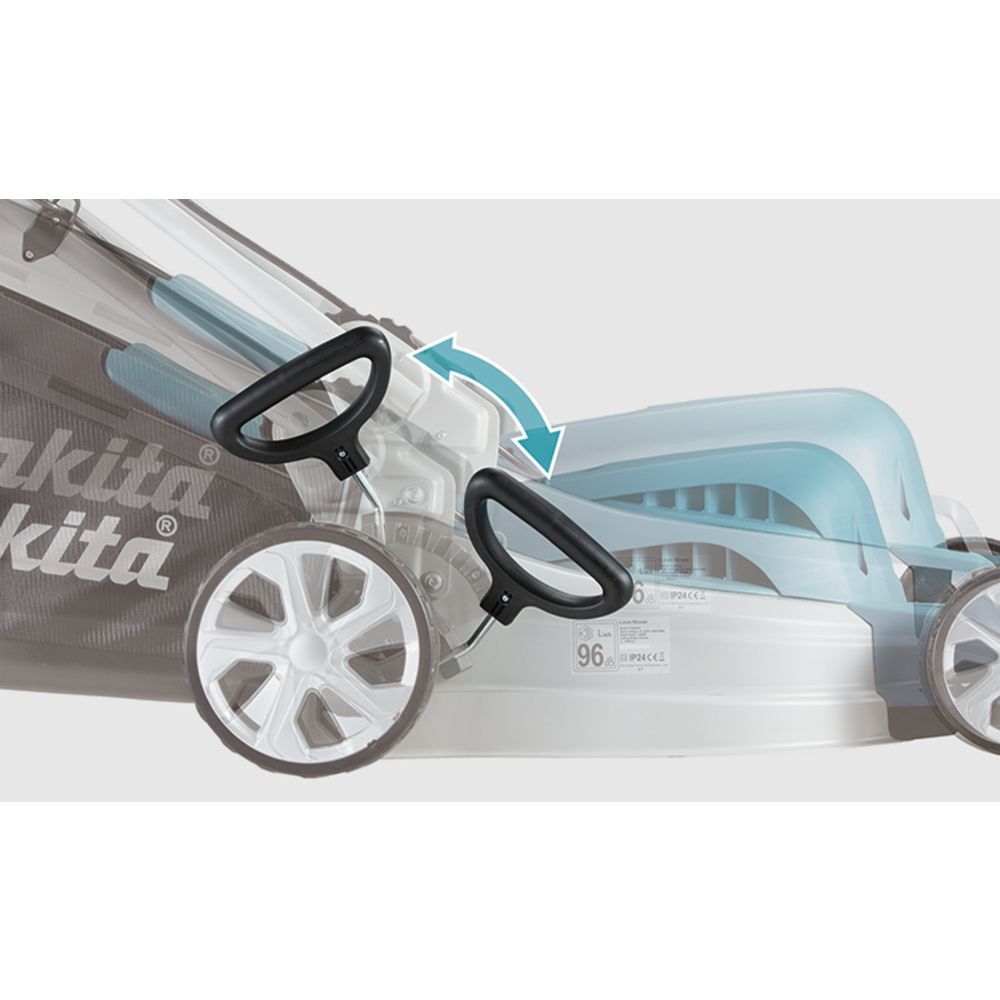 Газонокосилка электрическая Makita ELM3320, 1200 Вт, 3400 об/мин, 30 л