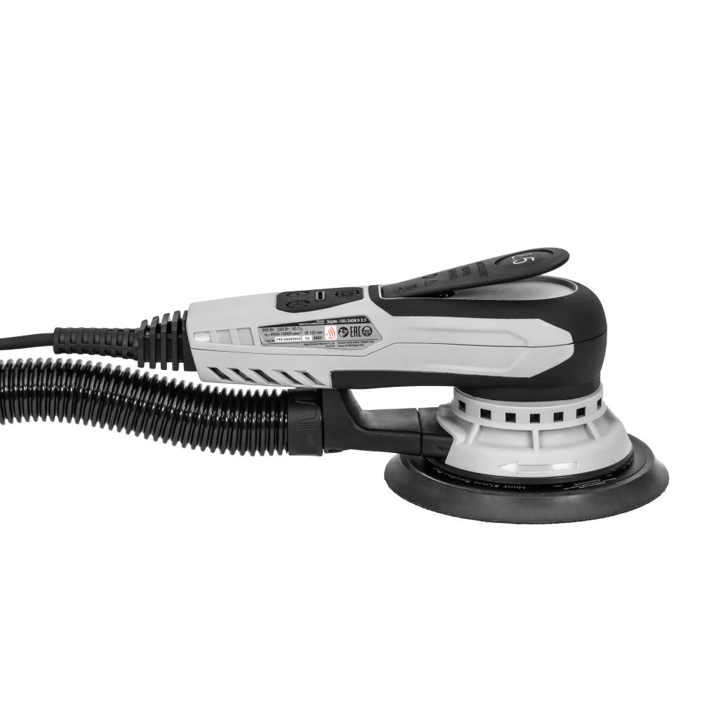 Эксцентриковая шлифмашина ИНТЕРСКОЛ ЭШМ-150/350ВЭ 2,5, 350 Вт, 150 мм, 20000 кол/мин (799.1.1.70)