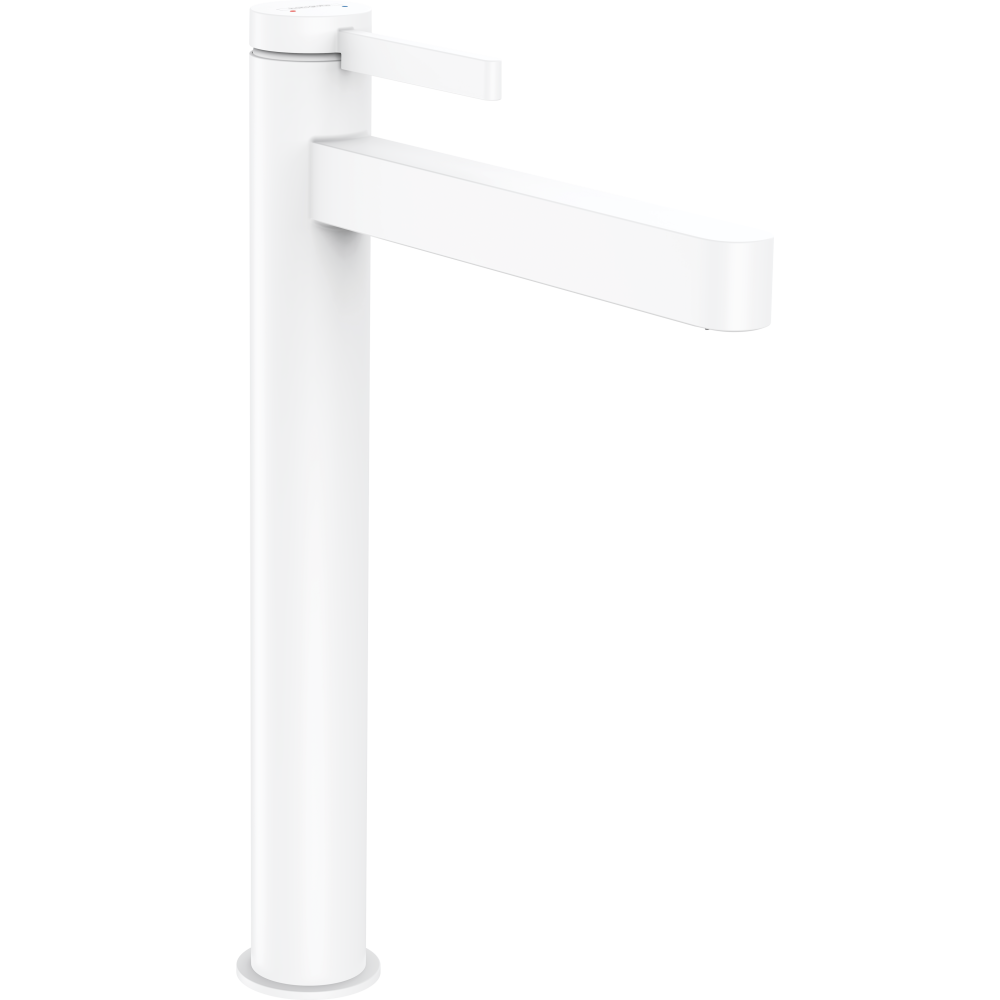 Смеситель для раковины hansgrohe Finoris 260, со сливным клапаном Push-Open 76070700, матовый белый