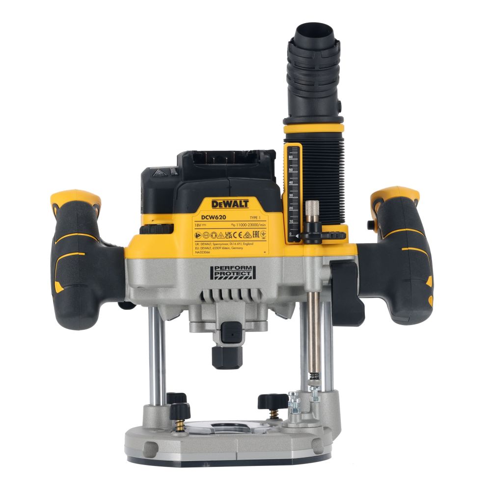 Аккумуляторный фрезер DEWALT DCW620NT, 18 В, 23000 об/мин, без АКБ и ЗУ, в кейсе TSTAK (DCW620NT-XJ)