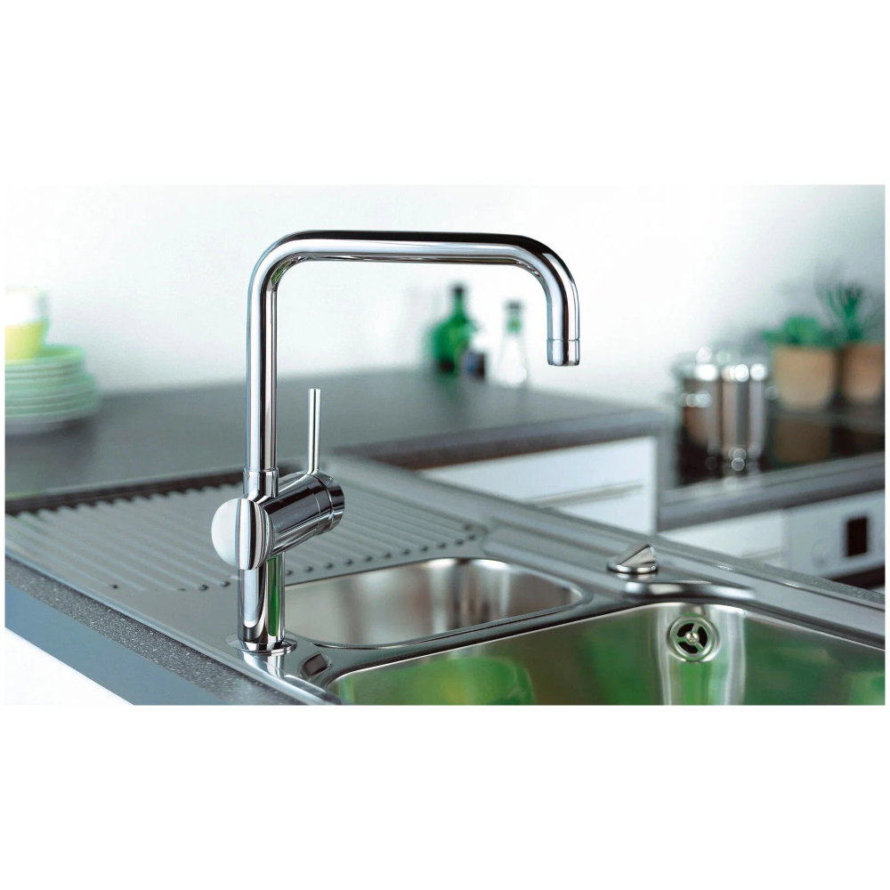 Смеситель для кухни GROHE Minta с вытяжным U-изливом, хром (32067000)