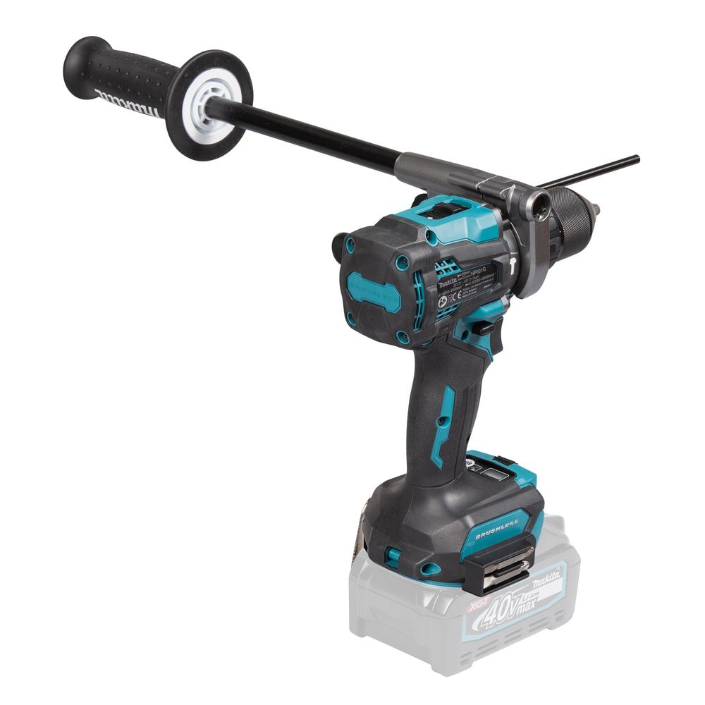 Набор: аккумуляторный перфоратор Makita HR003GZ + аккумуляторная ударная дрель-шуруповерт Makita HP001GZ + аккумулятор с зарядным устройством Makita 191J67-0