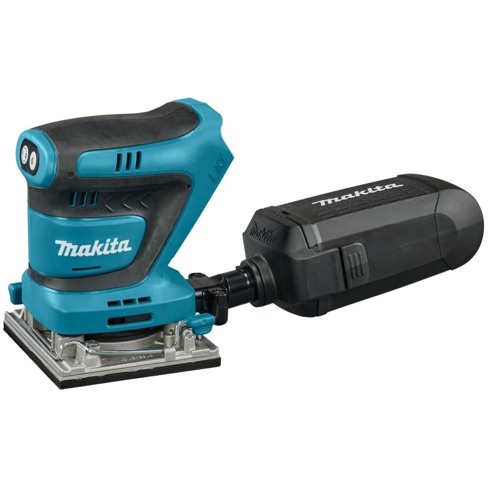 Аккумуляторный набор Makita, 18 В: шлифмашина DBO484 + шуруповерт DTD153, с АКБ 5 Ач и ЗУ, в кейсе