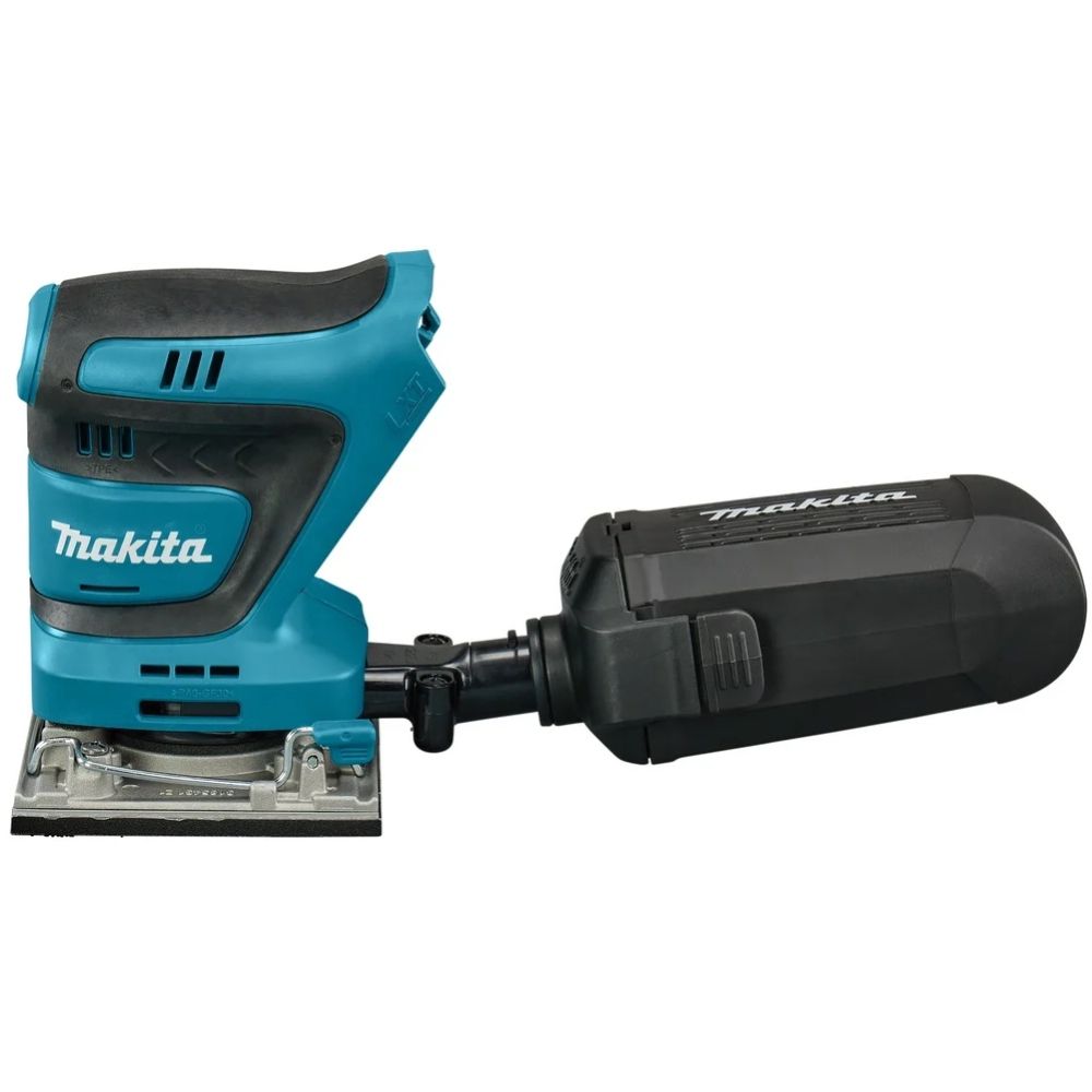 Аккумуляторный набор Makita, 18 В: шлифмашина DBO484 + шуруповерт DTD153, с АКБ 5 Ач и ЗУ, в кейсе