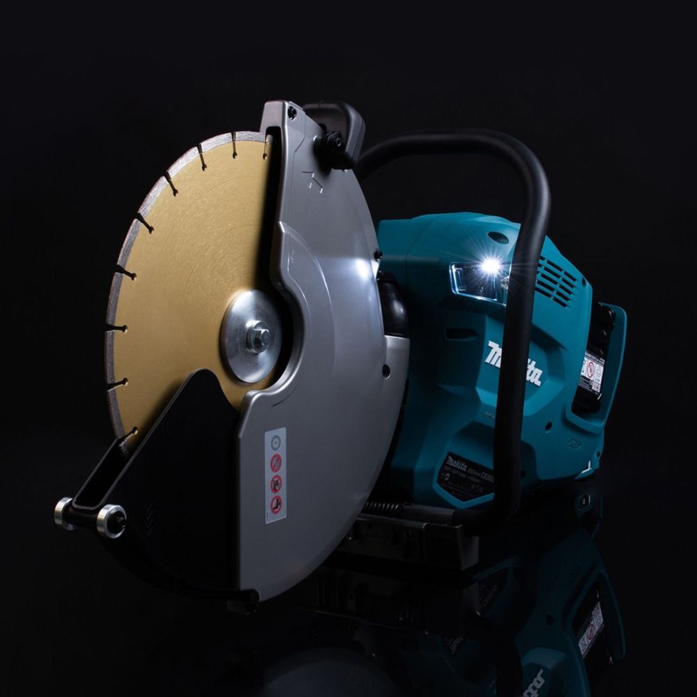 Аккумуляторная отрезная пила Makita, 2х40 В, 355 мм, 5300 об/мин, без АКБ и ЗУ, CE002GZ01