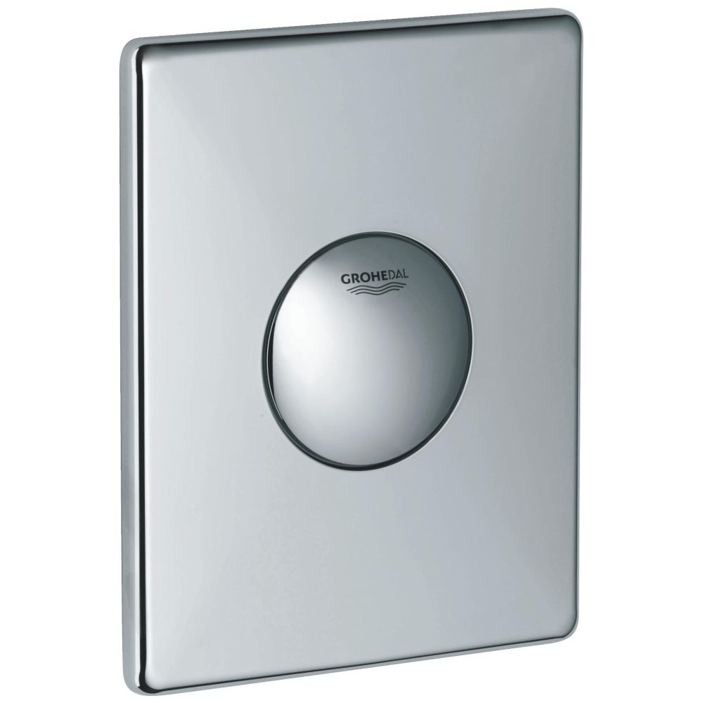 Панель смыва для унитаза GROHE Skate, 1 режим, хром (37547000)