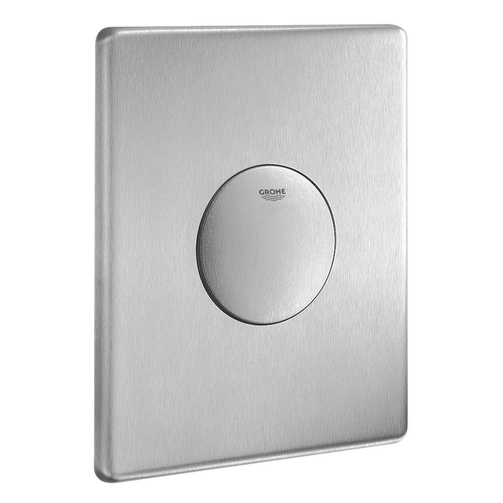 Панель смыва для унитаза GROHE Skate, 1 режим, нержавеющая сталь (38445SD0)