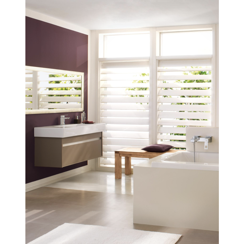 Смеситель для раковины GROHE Eurocube с донным клапаном, S-size, хром (2339000E)