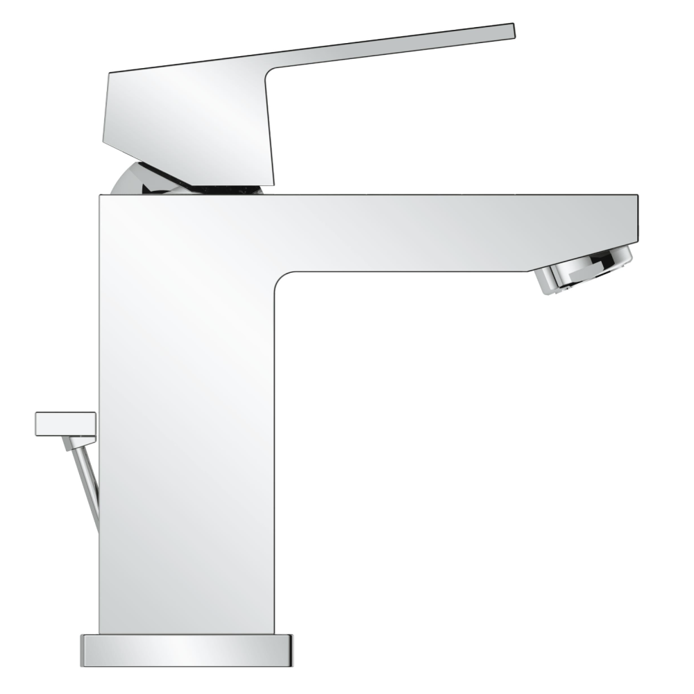 Смеситель для раковины GROHE Eurocube с донным клапаном, S-size, хром (2339000E)