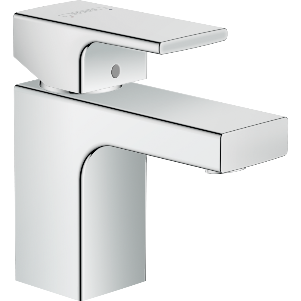 Смеситель для раковины hansgrohe Vernis Shape 70, со сливным гарнитуром 71560000, хром