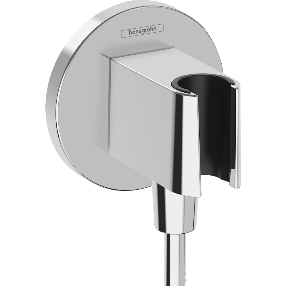 Шланговое подключение hansgrohe FixFit Porter S с держателем для душа 26888000, хром