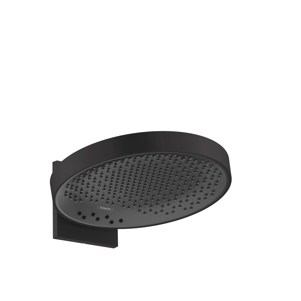 Верхний душ hansgrohe Rainfinity 360 3jet с настенным креплением скрытого монтажа 26234670, матовый черный