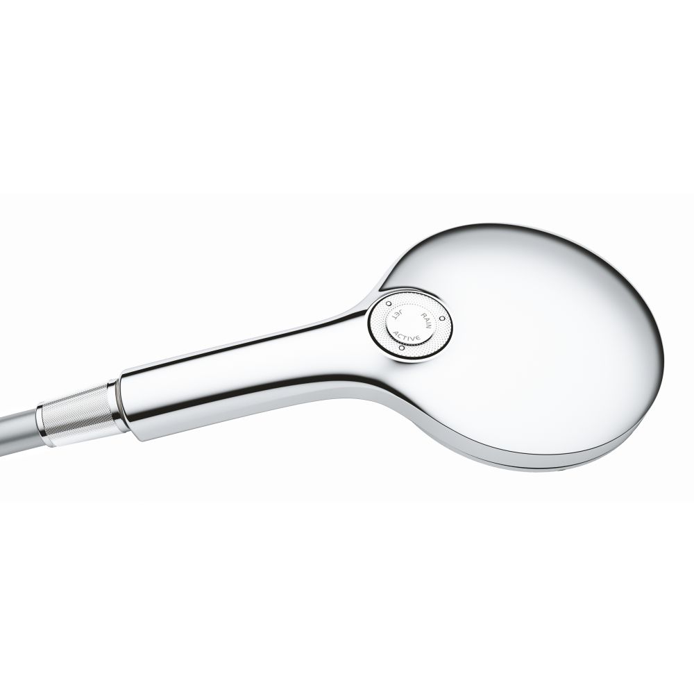 Ручной душ GROHE Rainshower SmartActive 130, 12 л/мин, 3 режима, хром (26544000)