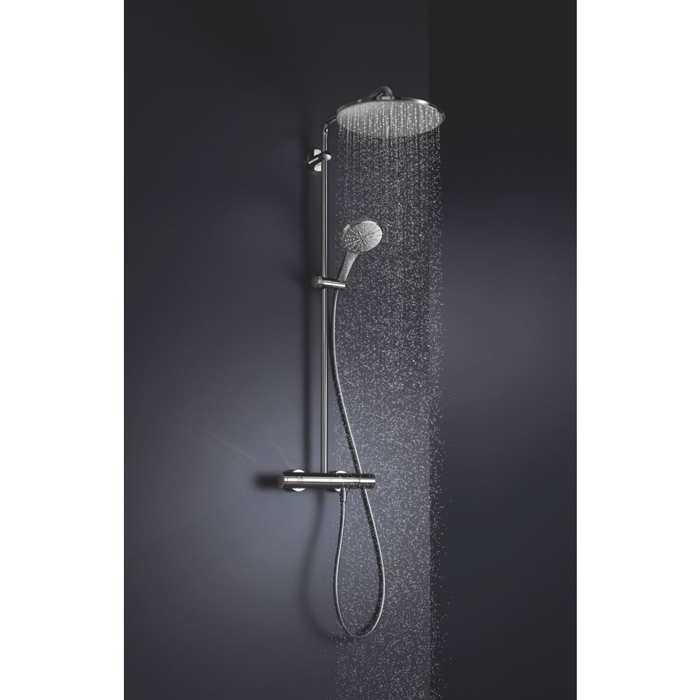 Ручной душ GROHE Rainshower SmartActive 130, 12 л/мин, 3 режима, хром (26544000)