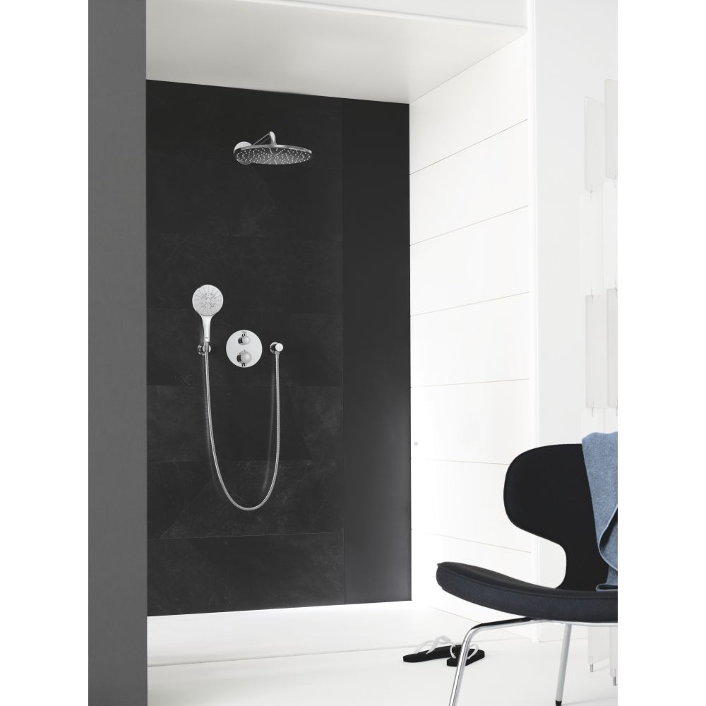 Ручной душ GROHE Rainshower SmartActive 130, 12 л/мин, 3 режима, хром (26544000)
