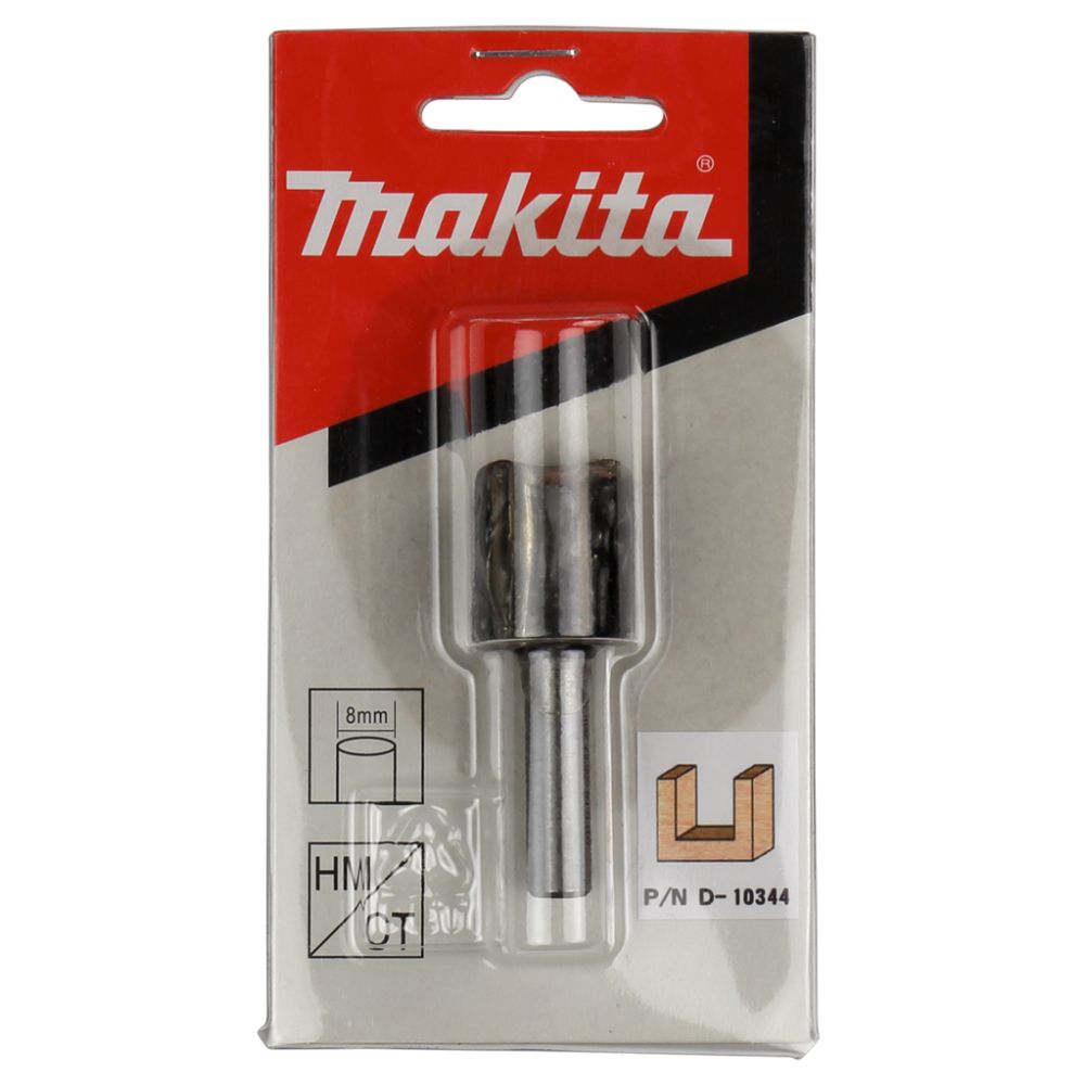 Фреза пазовая с 2 режущими кромками Makita 20х20х8х32х2Т, D-10344