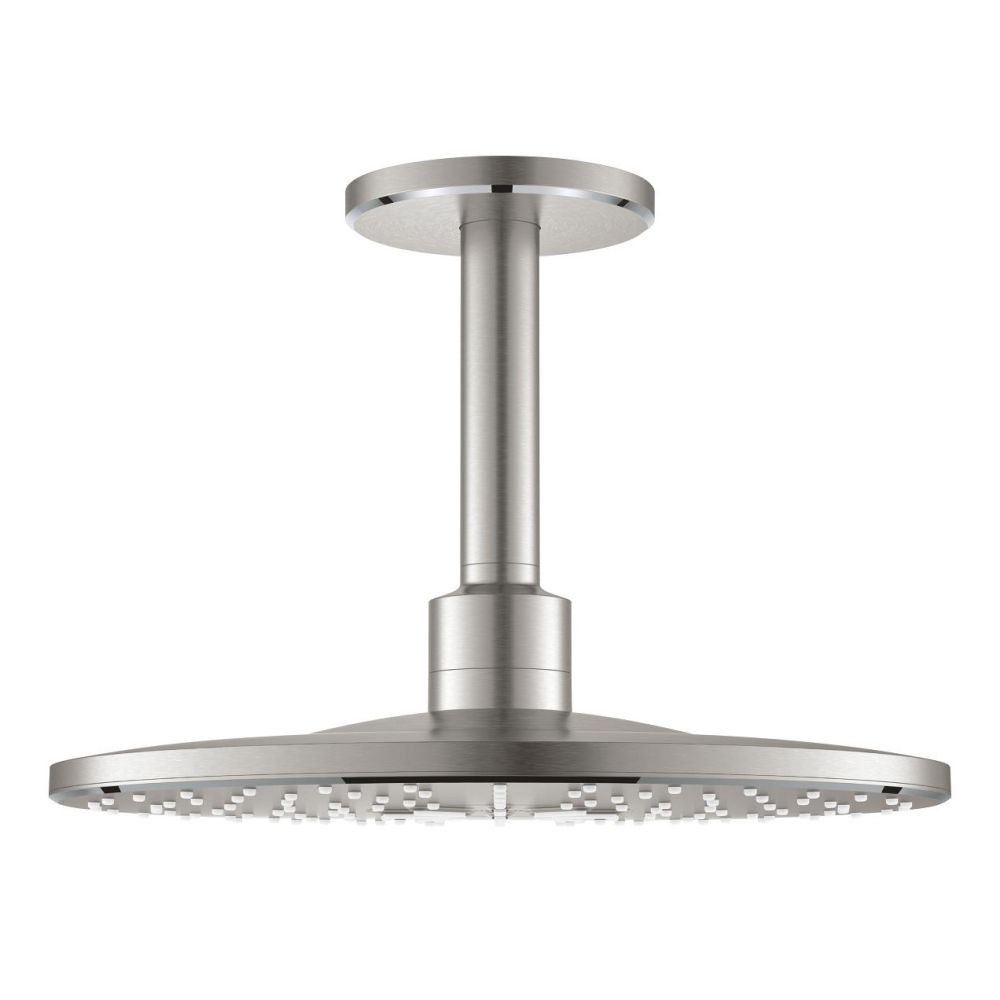 Верхний душ GROHE Rainshower 310 SmartActive, 2 режима, 142 мм, суперсталь (26477DC0)