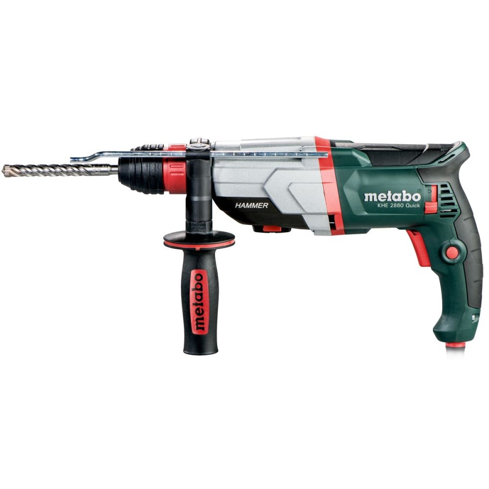 Перфоратор Metabo KHE 2660 Quick, 850 Вт, 3 Дж, 4300 уд/мин, в кейсе metaBOX (600663500)