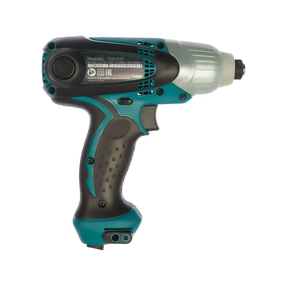 Шуруповерт Makita TD0101, 230 Вт, 100 Нм, 3200 уд/мин