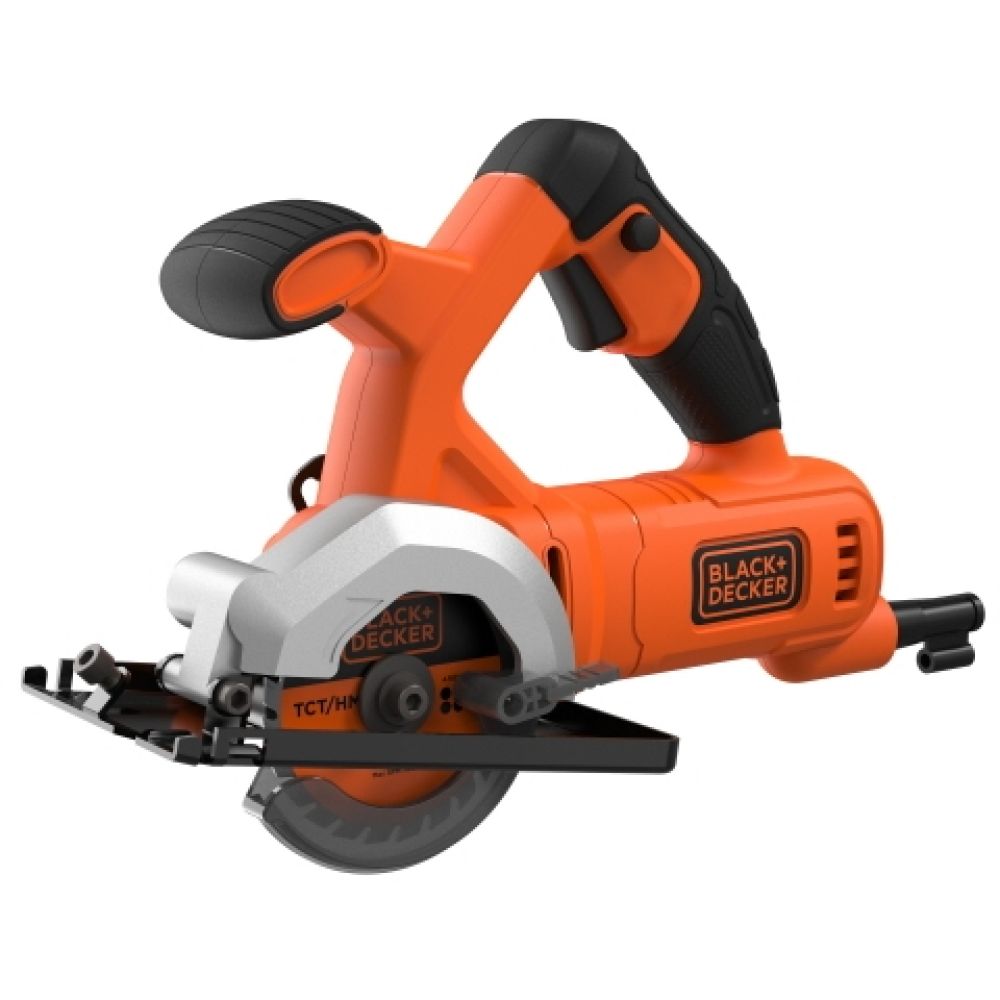 Мини циркулярная (дисковая) пила, BLACK+DECKER BES510K, 400 Вт, 85 мм, кейс