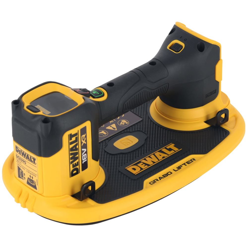Аккумуляторный вакуумный подъемник DEWALT DCE590N, 18 В, до 120 кг, без АКБ и ЗУ (DCE590N-XJ)