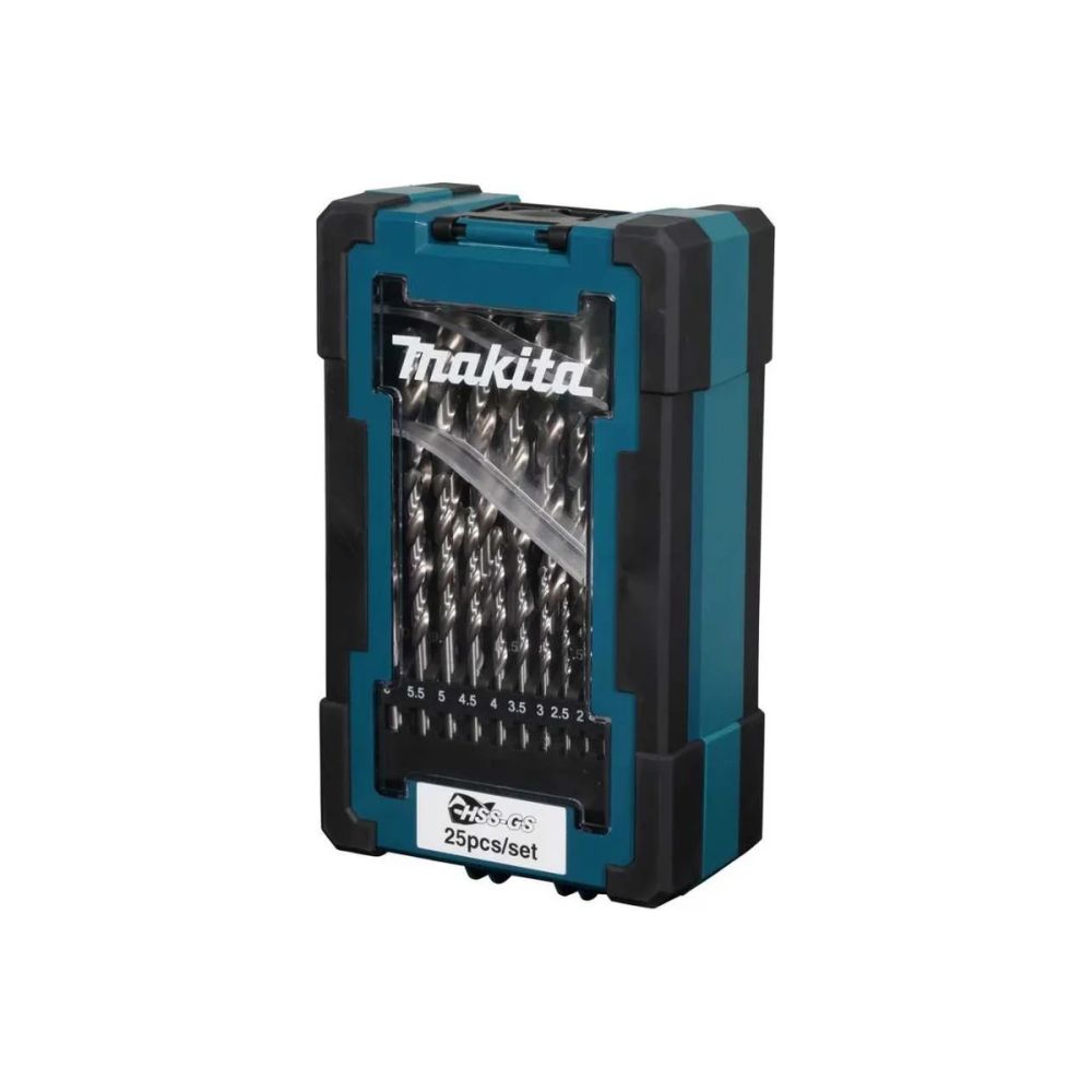 Набор сверл Makita по металлу, HSS-GS, 25 шт, D-78368