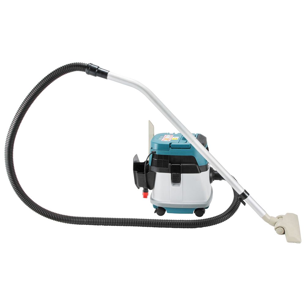 Аккумуляторный строительный пылесос Makita DVC150L, 2x18 В, с опцией работы от сети, 15 л, с 2 АКБ 5 Ач, без ЗУ (DUST-KITM13)