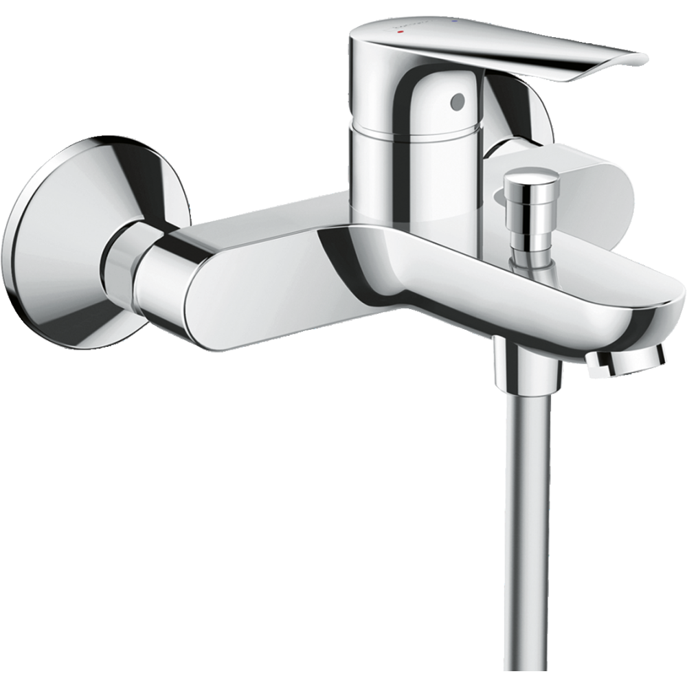 Смеситель для ванны hansgrohe Logis E внешнего монтажа 71403000, хром