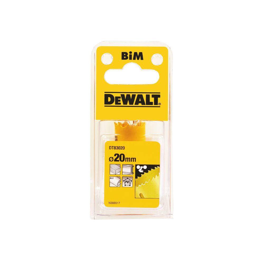 Коронка биметаллическая DEWALT DT83020, M3 20 x 37 мм
