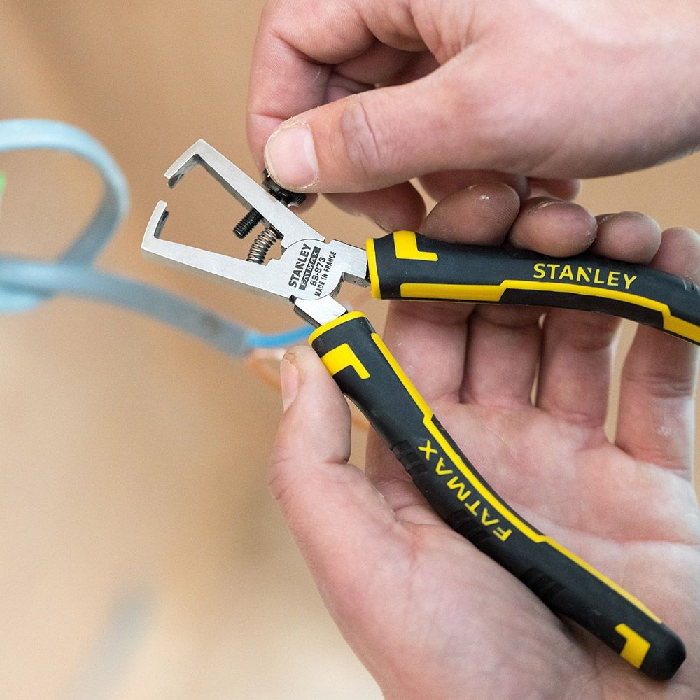 Кусачки для зачистки проводов FatMax STANLEY 0-89-873, 160 мм