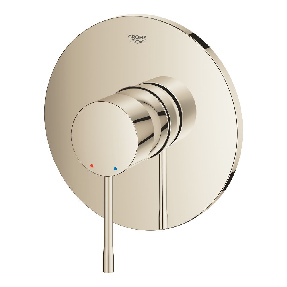 Внешняя часть смесителя для душа GROHE Essence скрытого монтажа, круглая, никель глянец (24168BE1)