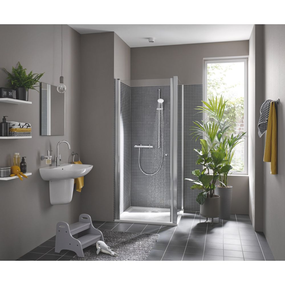 Термостат для душа GROHE Grohtherm 500 с душевым гарнитуром, хром (34797000)