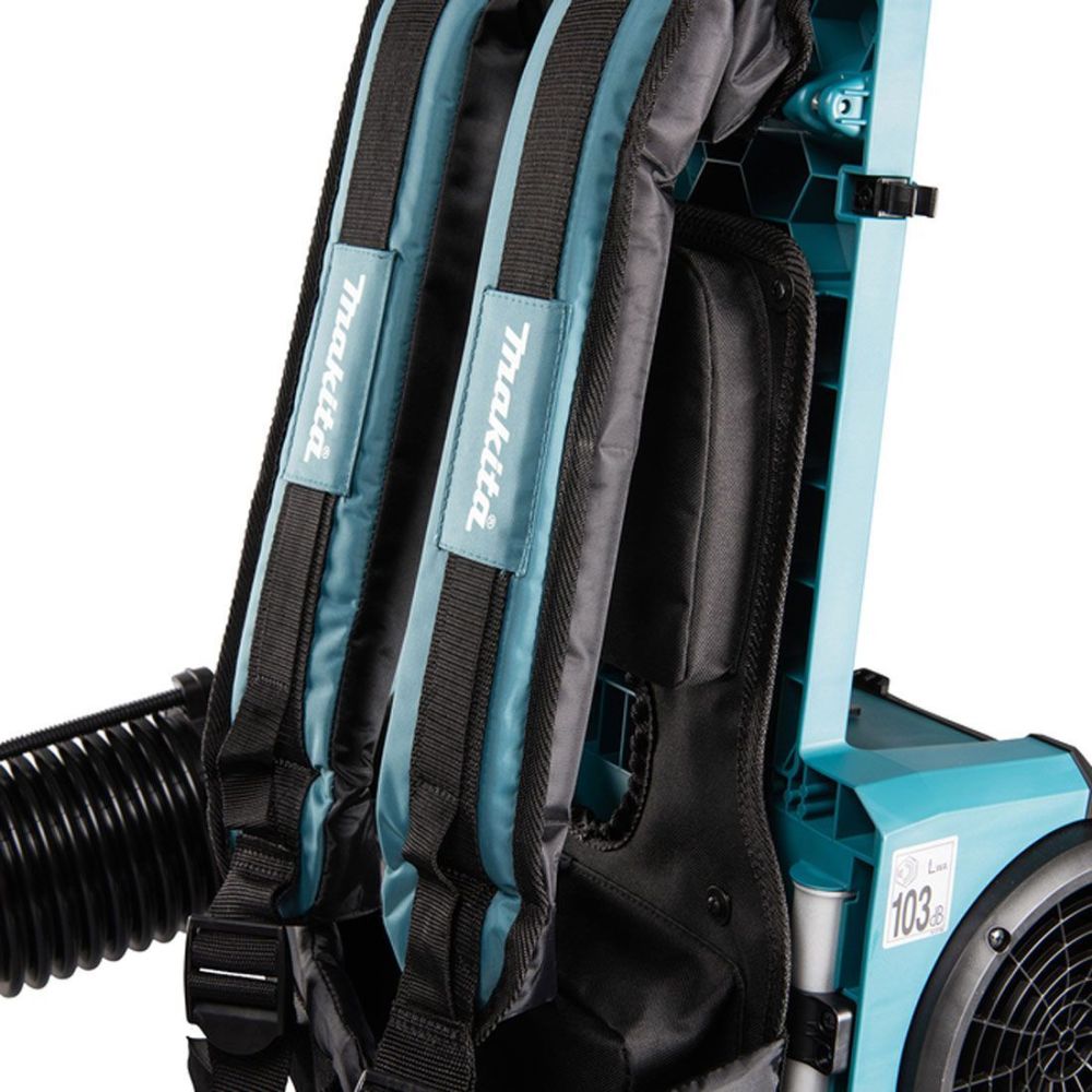 Аккумуляторный воздуходув Makita, 2х18 В, 19 м³/мин, 22000 об/мин, без АКБ и ЗУ, UB002CZ