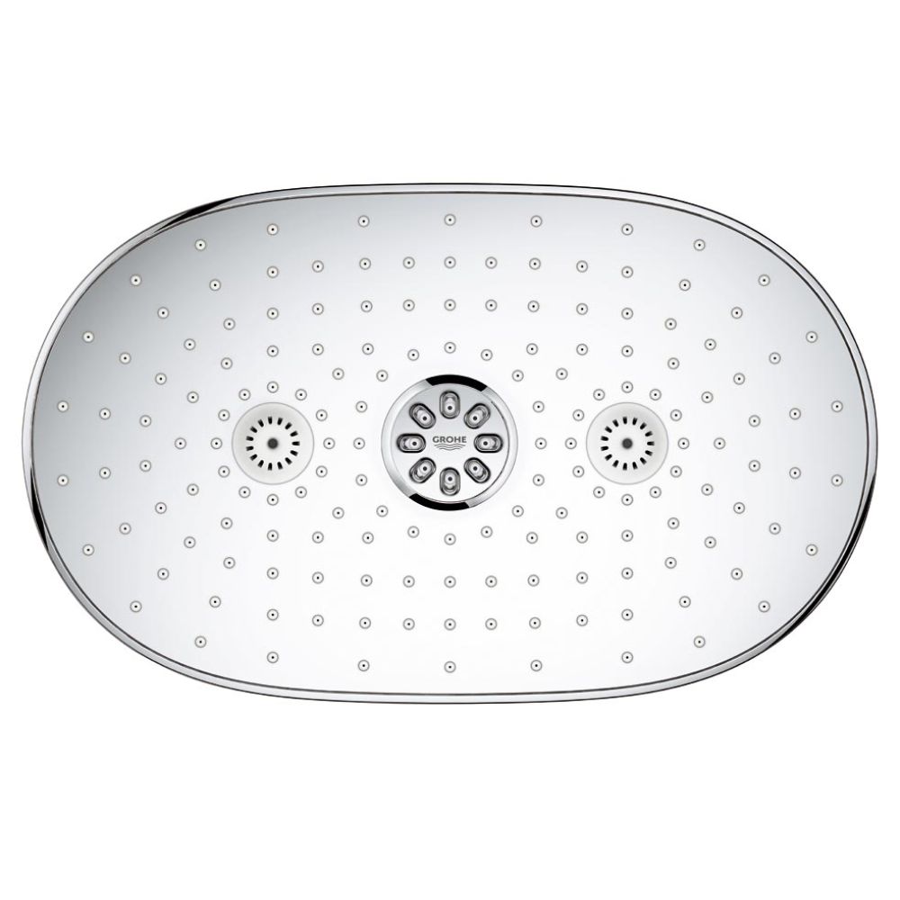 Верхний душ GROHE Rainshower DUO 360х220, 40 л/мин, 2 режима, 450 мм, хром (26254000)