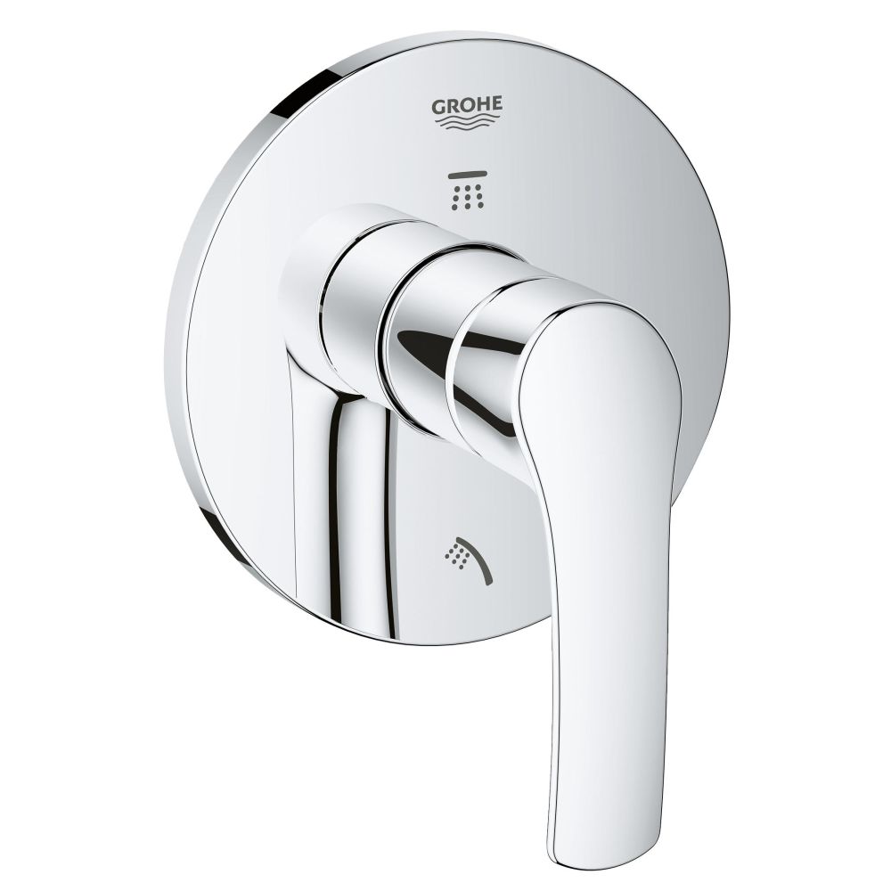 Внешняя часть переключателя потоков GROHE Eurosmart на 2 положения, хром (19970002)