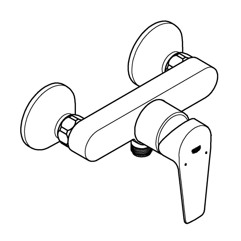 Смеситель для душа GROHE Start Edge, хром (24197001)