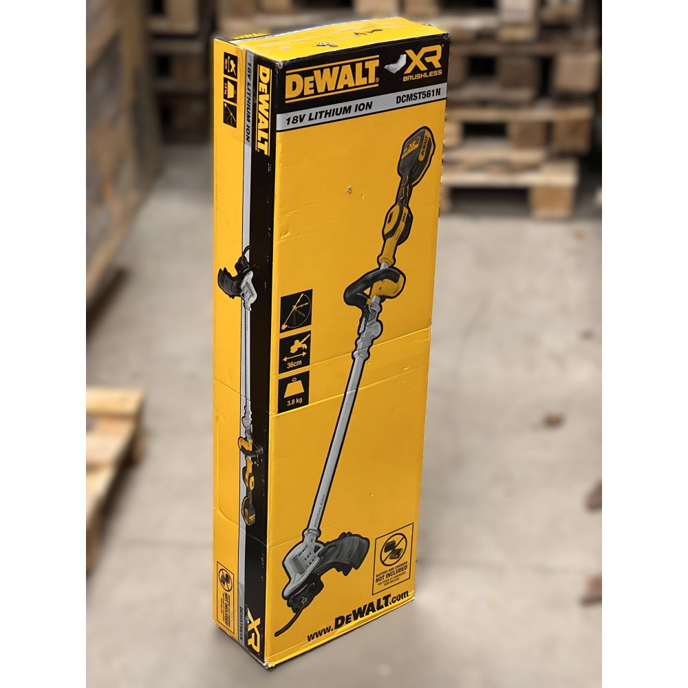 Аккумуляторный триммер DEWALT DCMST561N, 18 В, 6000 об/мин, без АКБ и ЗУ (УЦЕНЕННЫЙ ТОВАР) (DCMST561N-XJ/BU)