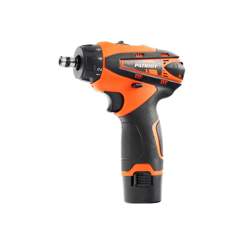 Дрель-шуруповерт аккумуляторная PATRIOT THE ONE BR 115Li, 12 В, с 2 АКБ 2 Ач и ЗУ, в кейсе, 180201115